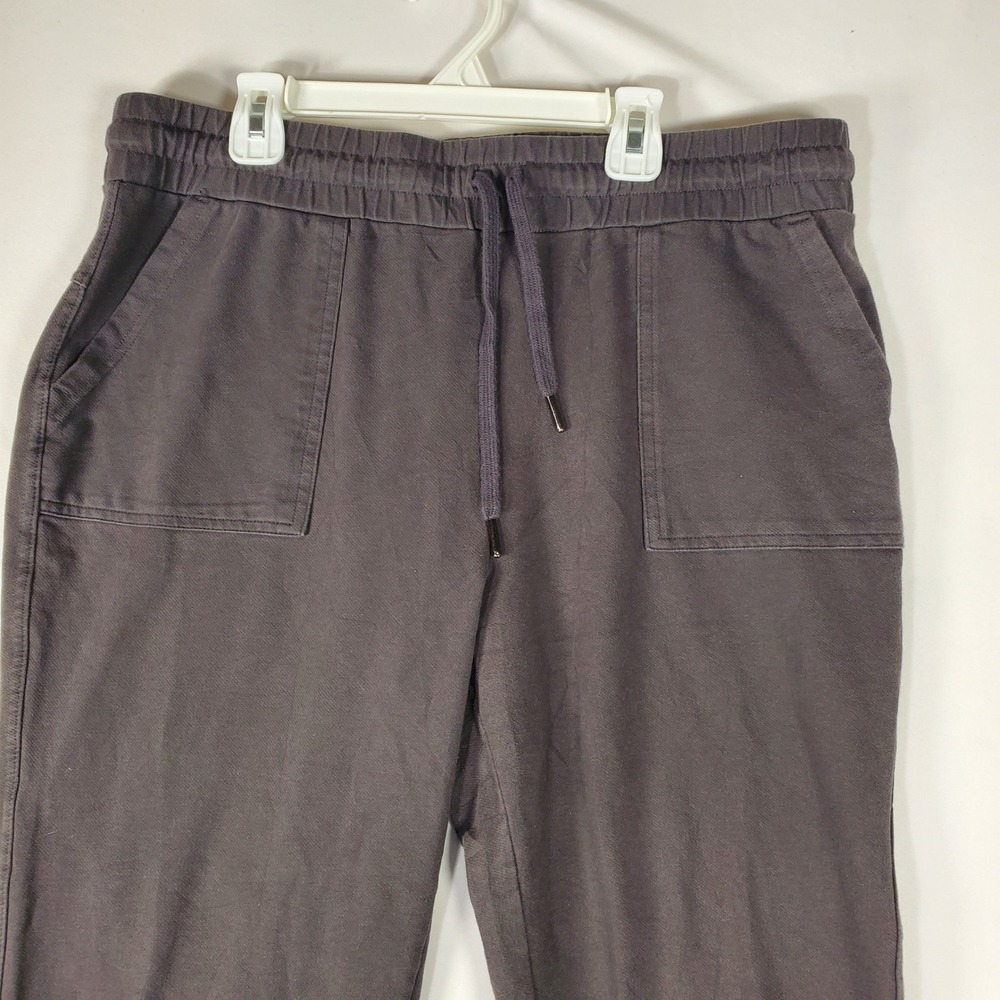 32 Degrees Cool Mens Large Gray Drawstring Elastic Waist Jogger Pants WPL 11590